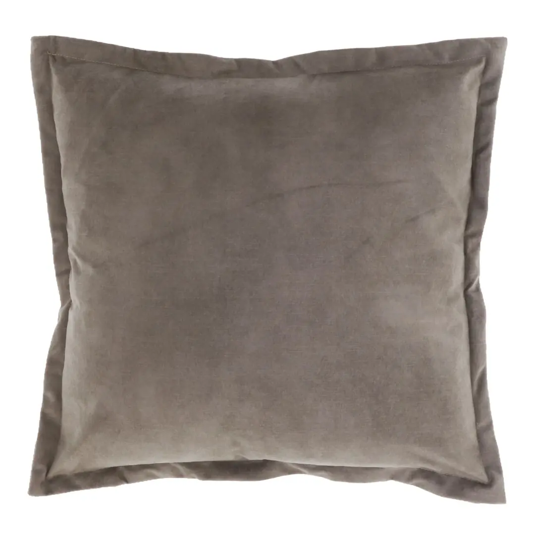 Kussen Basics 45x45 cm taupe Unique Living