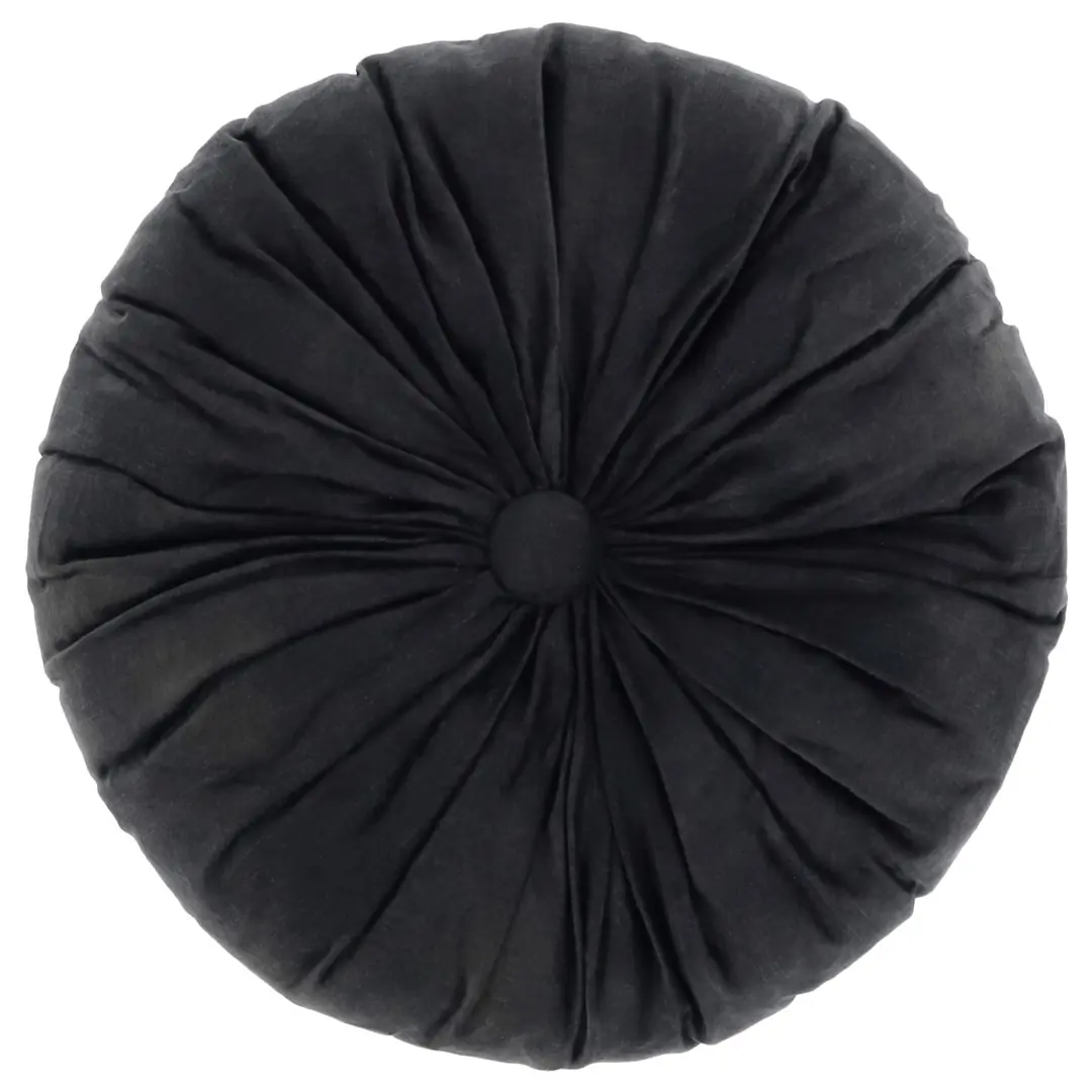 Kussen Basics 40 cm dia. black Unique Living