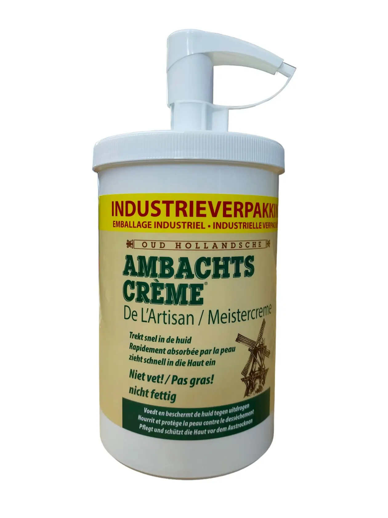 Ambachtscreme pomp 1l Vlot
