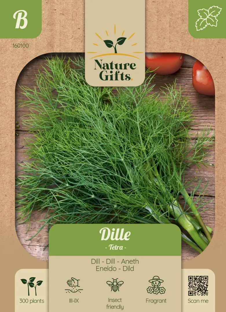 Dille Tetra kruidenzaad Nature Gifts Baltus