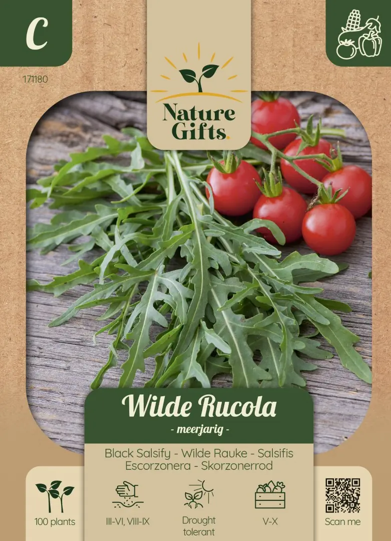 Wilde Rucola groentenzaad Nature Gifts Baltus