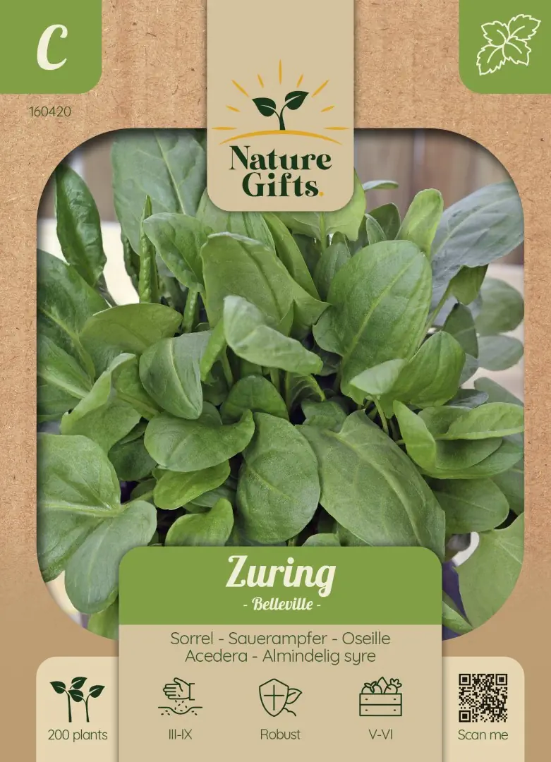 Zuring Belleville kruidenzaad Nature Gifts Baltus
