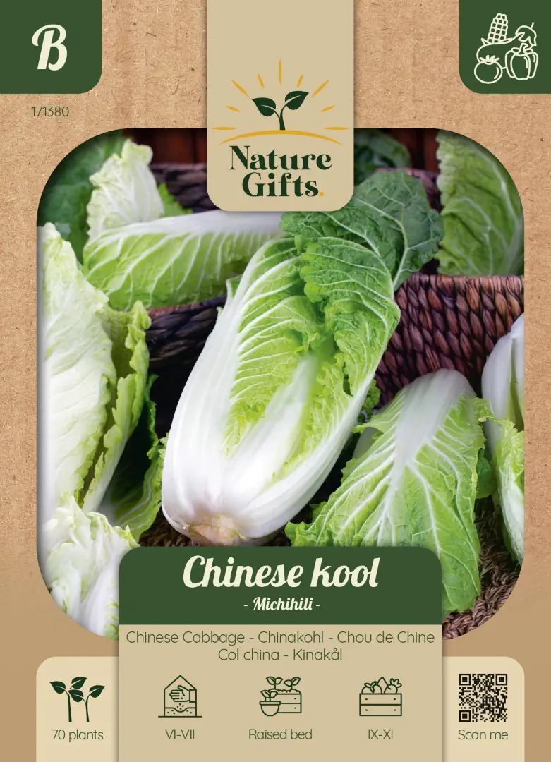 Chinese kool Michihili groentenzaad Nature Gifts Baltus