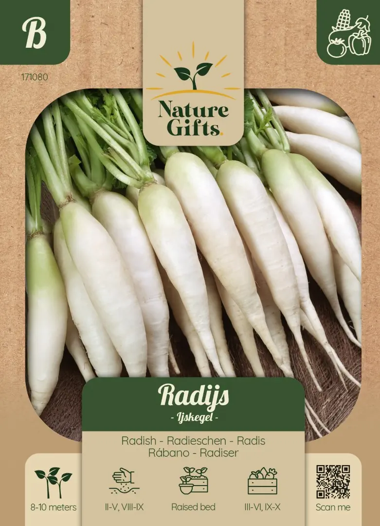 Radijs IJspegel groentenzaad Nature Gifts Baltus