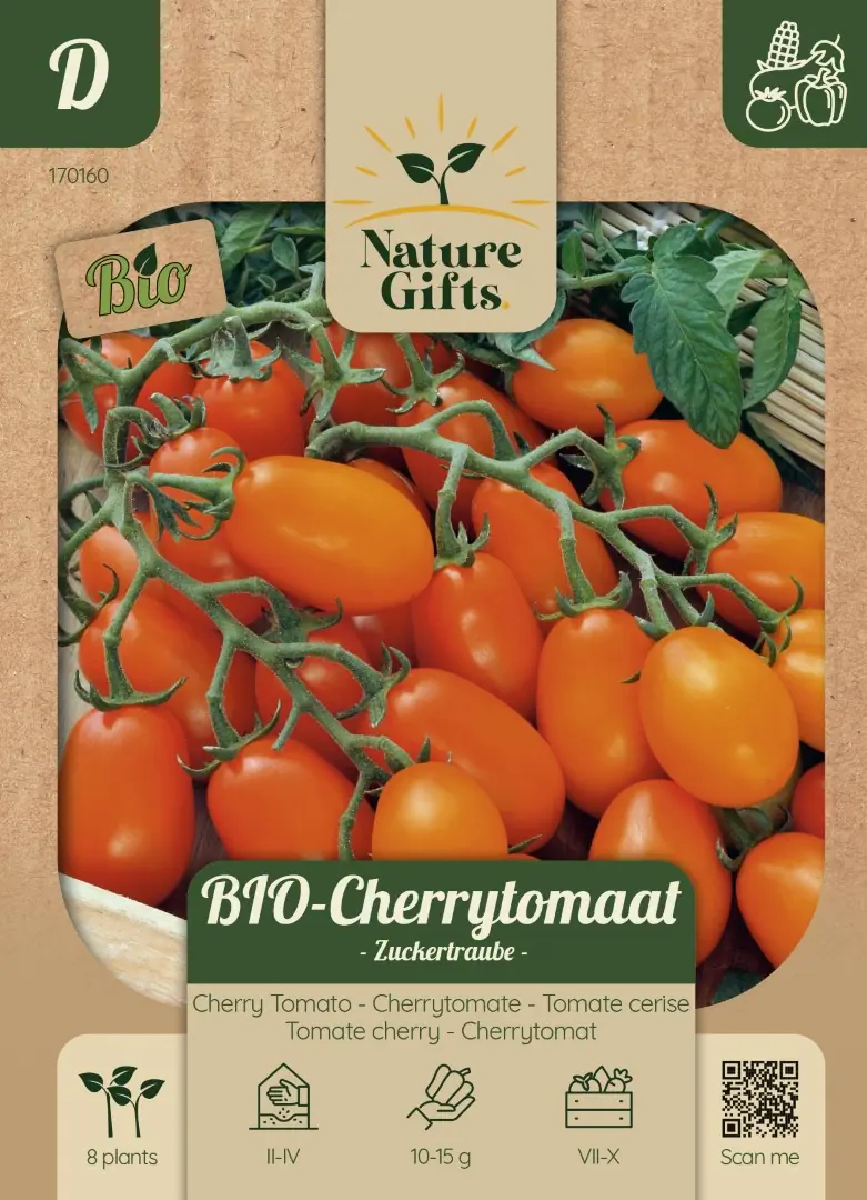 BIO Cherrytomaat groentenzaad Nature Gifts Baltus