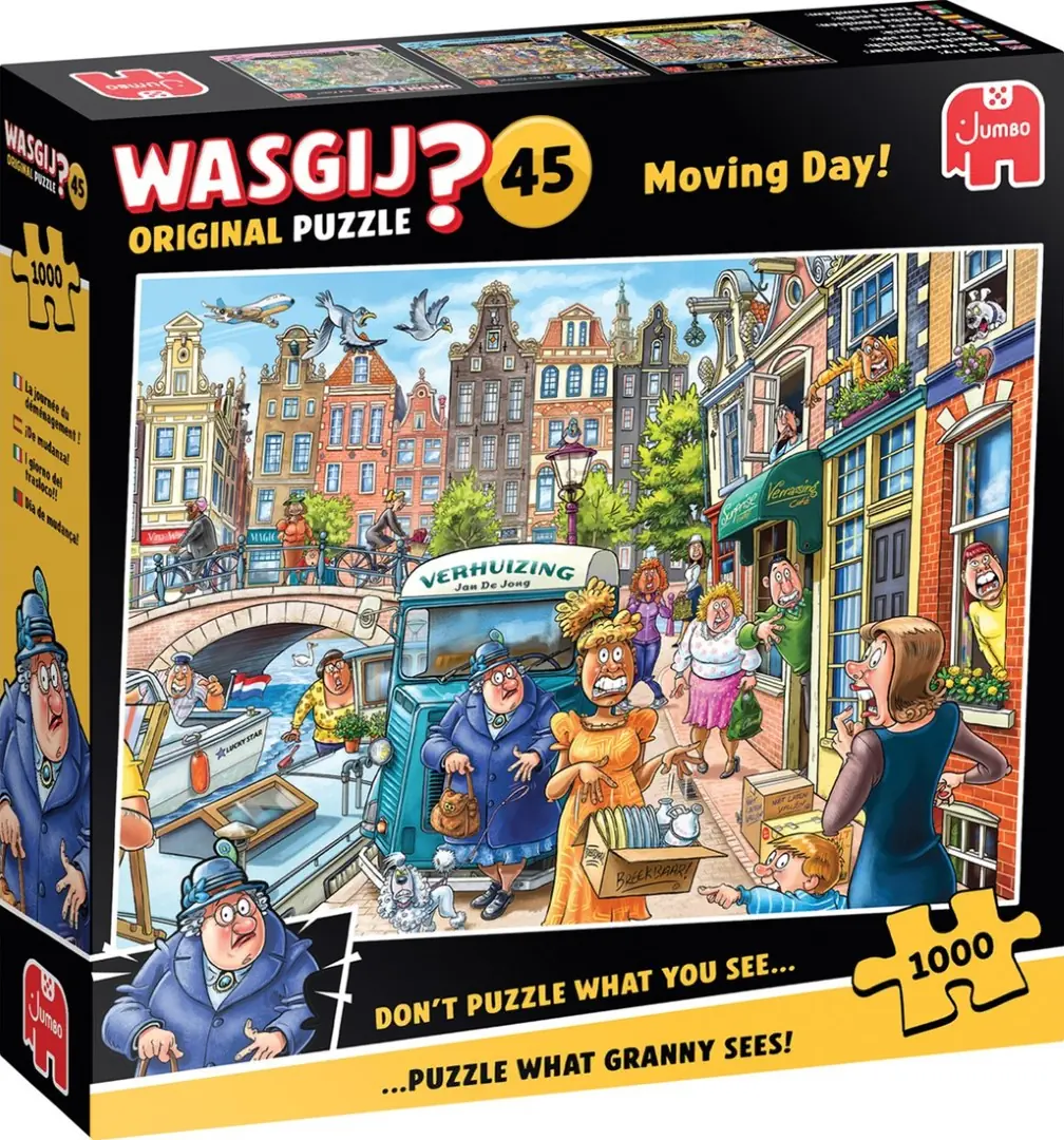 Puzzel wasgij verhuisd 1000 09,24 Plenty Gifts