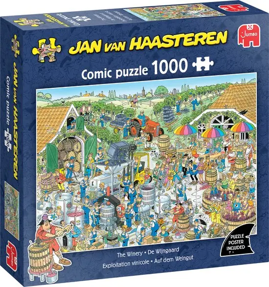 Puzzel jvh de wijnmakerij 1000 Plenty Gifts