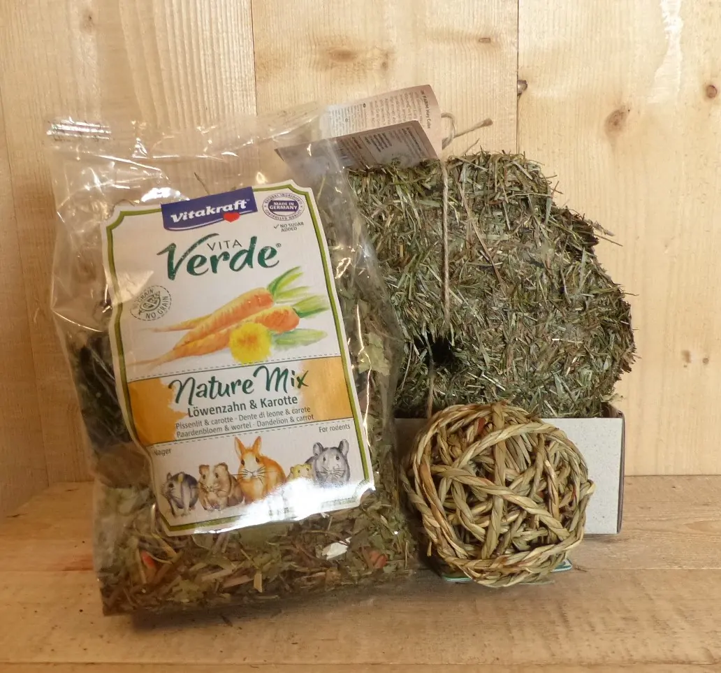 Cadeaupakket voor je knaagdier Warentuin Mix