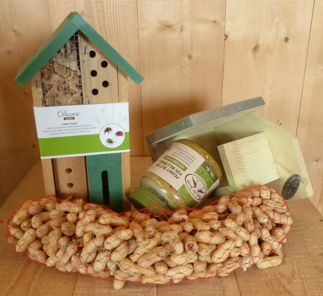 Cadeaupakket vogel en insecten vriendelijk Warentuin Mix